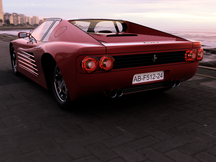 完璧主義 ギャランティーカード】Ferrari 512 SVIZZERAMY92 TR アクセサリー