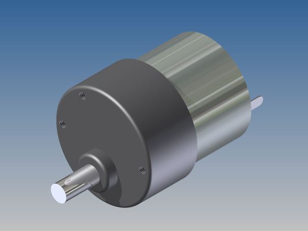 DC MOTOR w/ GEARHEAD , 12VDC , 74MA