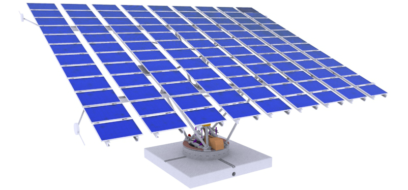 2-axis Solar Tracker