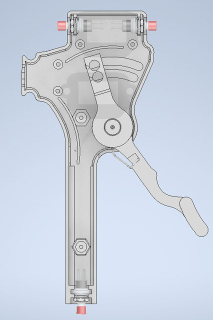 Polini Black Bull 235 Throttle front-end.