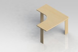 oficce L table 160x140mm - mesa em L