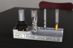 Machining pencil holder for 3d print 
