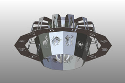 Zodiac lamp