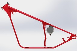 76 HD Chopper Frame