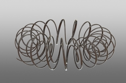 Convoluted spring