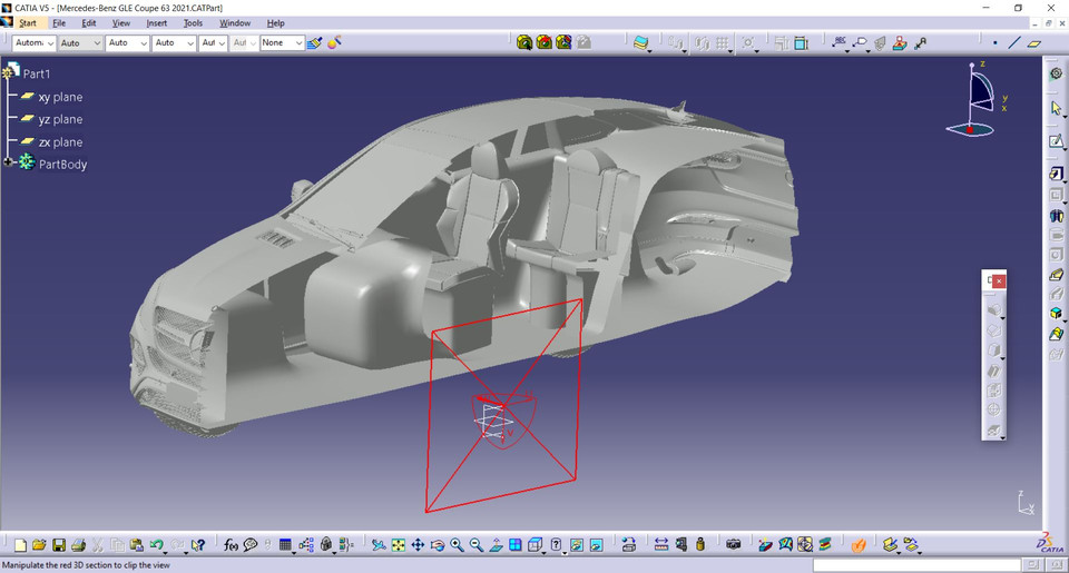 3D reference - Mercedes-Benz GLE Coupe 63 2021