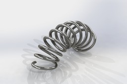 Tutorial: how to model a bent spring in SolidWorks (for analysis and stuff)
