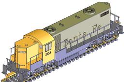 SantaFe Locomotive