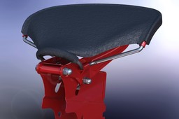  IZ 350 motorcycle (collaboration project) - DRIVER's SEAT
