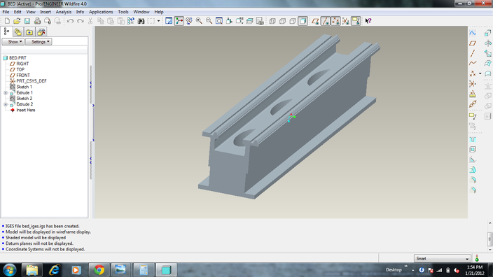Lathe bed