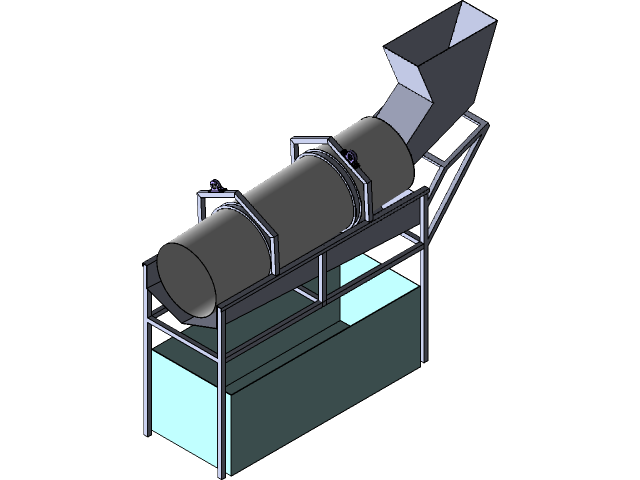 Drum for sorting kernels