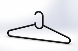 Tutorial: how to create a cloth hanger (using Sweep) in solidworks 