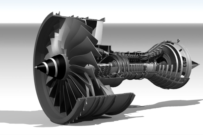 2-Spool High Bypass Turbofan