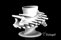 Twisted Schwartz Vase - Math art by... @Dizingof