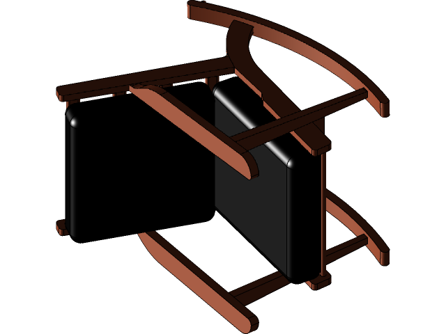 Rocking Chair Solidworks Free CAD Designs, Files & 3D Models | The GrabCAD Community Library