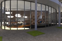 psagot tower lobby design