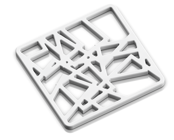 square coaster