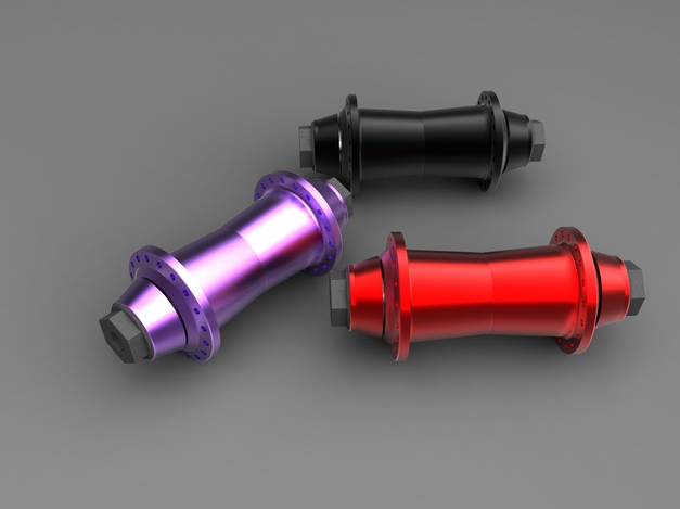 Bmx front hub