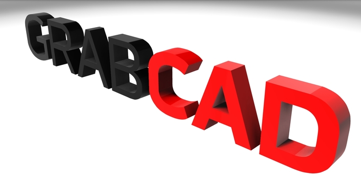 GrabCAD Logo - Autodesk Inventor, STL, STEP / IGES - 3D CAD model - GrabCAD