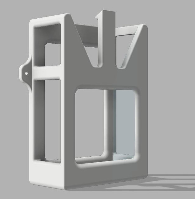 TalentCell Battery Holder 3D CAD Model Library GrabCAD