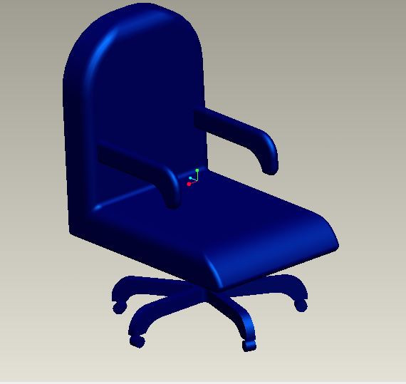 Fabrication of Office chair 3D CAD Model Library GrabCAD