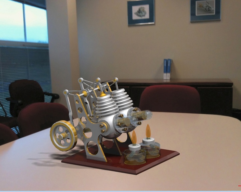 Dual Stirling Engine