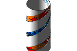 Spiral Lamp.