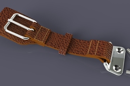Classic car hood-leather-strap