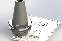 CAT-40 Tool Holder Body