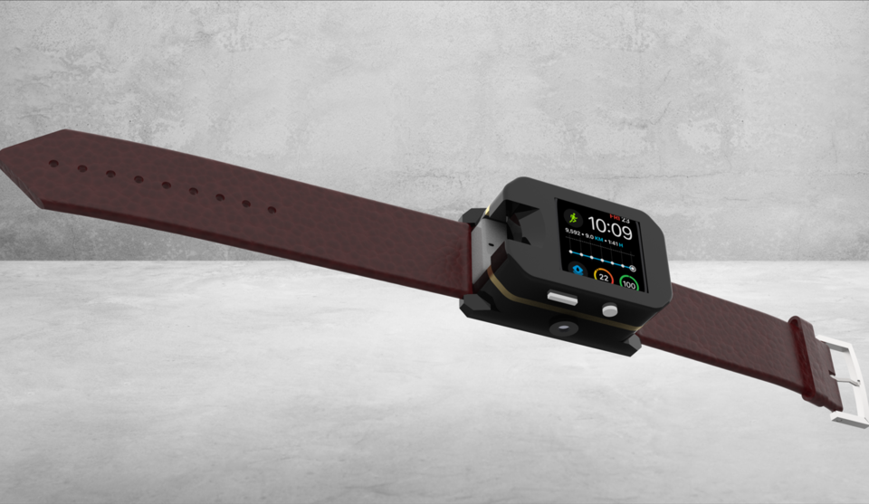 Pepper Spray Wrist Band 3D CAD Model Library GrabCAD