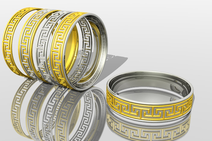 V3 - Ring - STEP / IGES - 3D CAD model - GrabCAD