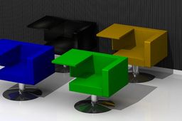Solitaire - Chair with Table