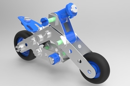Meccano Motorcycle ( Motorkerékpár )