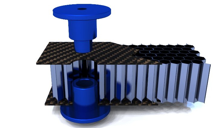 Bolt-in Bushing for Sandwich Panel