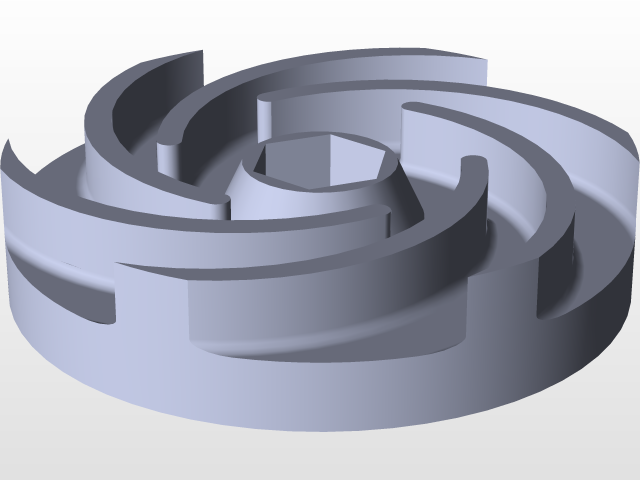 Centrifugal turbine (Turbine centrifuge)