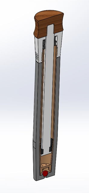 Wine Bottle Opener | 3D CAD Model Library | GrabCAD