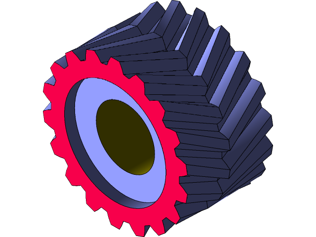 double helical gear