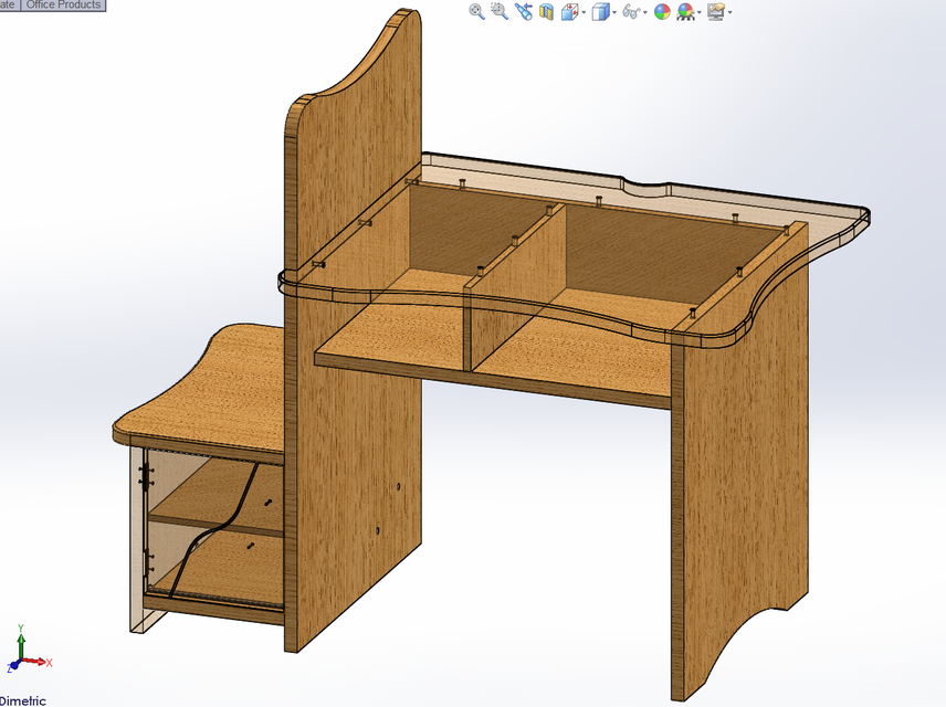 simple PC Desk