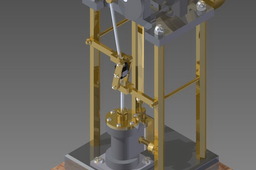 Elmer Verburg #32 Tall vertical open column