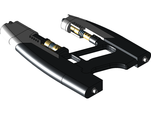 Star Lord's Quad Blaster (2 year remake)