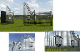 3D_Ornamental Fence & Doors