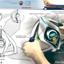  BLOODHOUND SSC Steering Wheel -DSB concept