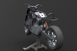 Custom Naked Motorcycle