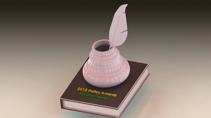 2012 Italics Award Trophy