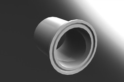 Ferrule, 2.00inch clamp tube od, w seal groove