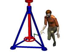 Industrial High Lift Tressle