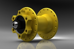 MTB front hub bicycle