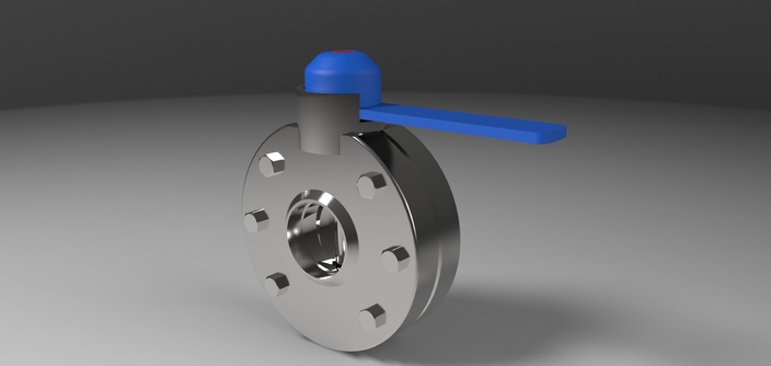 DN25 Sanitary Butterfly Valve
