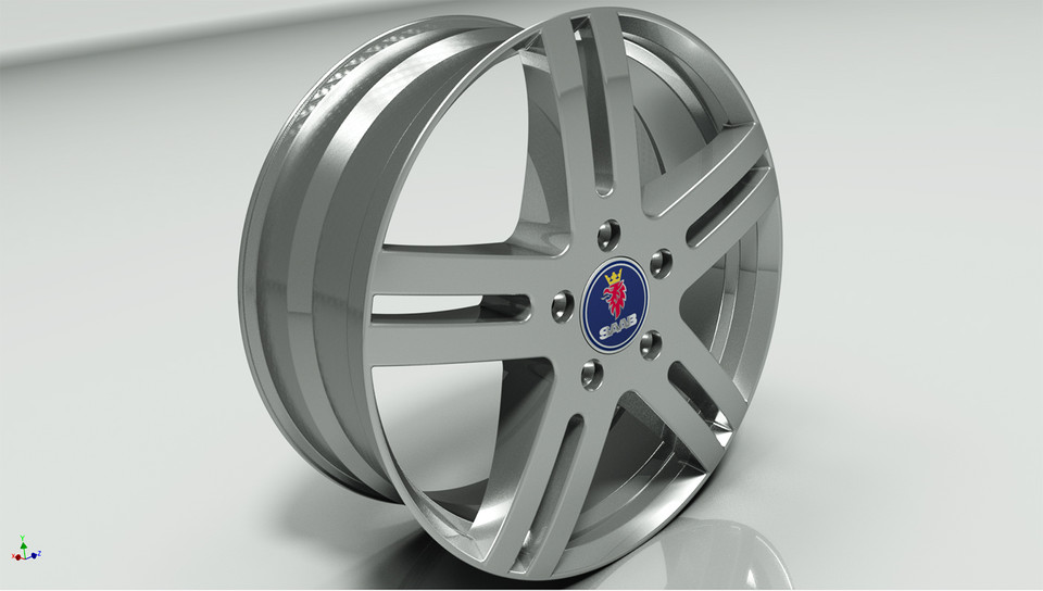 17 Inch Saab Rim