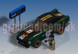 LEGO Speed Champions 75884 Ford Mustang Fastback 1968 N3//18